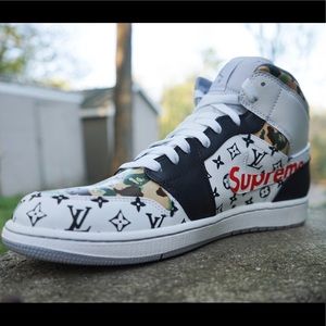 af1 supreme x louis vuitton